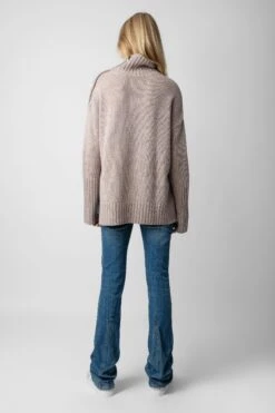 Zadig & Voltaire Alma Cashmere Sweater Primrose -Zadig & Voltaire Shop KWSW00007 PRIMEROSE 6
