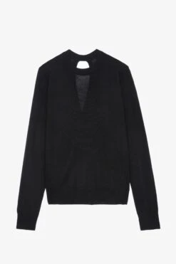 Zadig & Voltaire Emma Sweater Black 9 Zadig & Voltaire Emma Sweater Black -Zadig & Voltaire Shop KWSW01480 NOIR