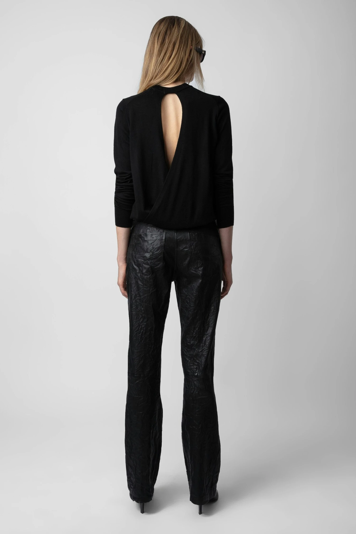 Zadig & Voltaire Emma Sweater Black 4 Zadig & Voltaire Emma Sweater Black - Image 4