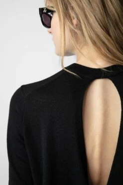 Zadig & Voltaire Emma Sweater Black 7 Zadig & Voltaire Emma Sweater Black -Zadig & Voltaire Shop KWSW01480 NOIR 5