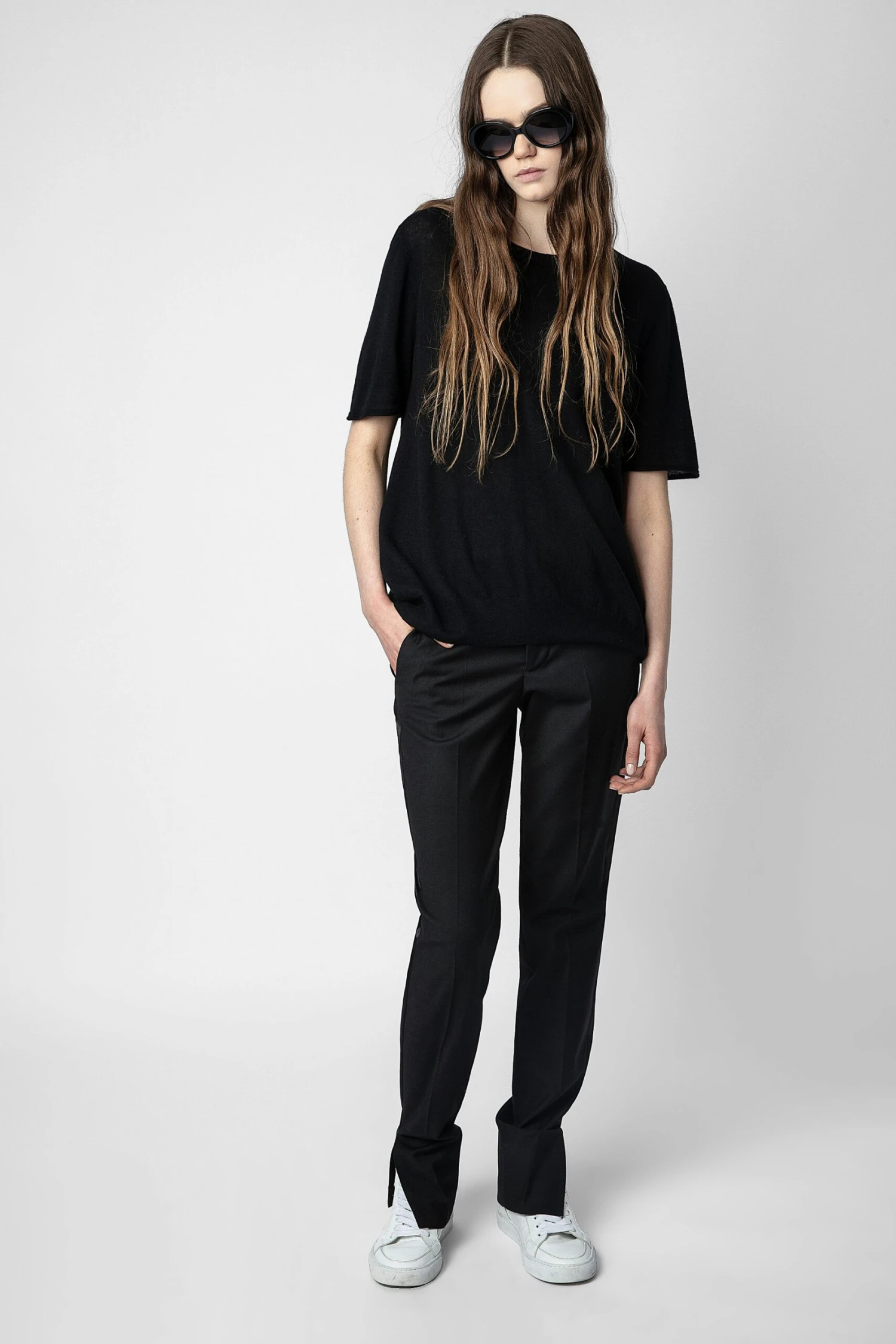 Zadig & Voltaire Ida Cashmere Sweater Black 1 Zadig & Voltaire Ida Cashmere Sweater Black