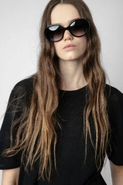 Zadig & Voltaire Ida Cashmere Sweater Black 8 Zadig & Voltaire Ida Cashmere Sweater Black -Zadig & Voltaire Shop KWSW01524 NOIR 4