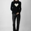 Zadig & Voltaire Lili Cashmere Sweater Black