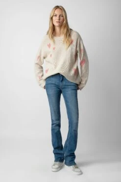Zadig & Voltaire Markus Heart Cashmere Sweater Judo