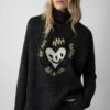 Zadig & Voltaire Alma We Heart Sweater Anthracite