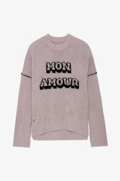 Zadig & Voltaire Malta Mon Amour Sweater Primrose -Zadig & Voltaire Shop KWSW01609 PRIMEROSE 1
