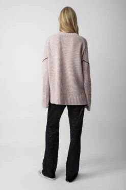 Zadig & Voltaire Malta Mon Amour Sweater Primrose -Zadig & Voltaire Shop KWSW01609 PRIMEROSE 6 1