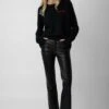 Zadig & Voltaire Markus Cashmere Sweater Black