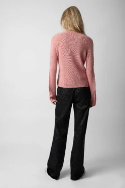 Zadig & Voltaire Lili Cashmere Sweater Litchi -Zadig & Voltaire Shop KWSW01613 LITCHI 4 1
