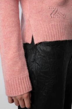 Zadig & Voltaire Lili Cashmere Sweater Litchi -Zadig & Voltaire Shop KWSW01613 LITCHI 5 1