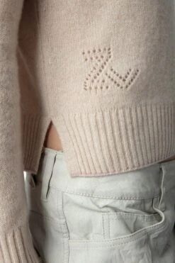 Zadig & Voltaire Sourcy Cashmere Sweater Scout -Zadig & Voltaire Shop KWSW01618 SCOUT 5