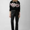 Zadig & Voltaire Bleez Sequin Sweater Black