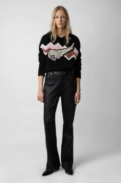 Zadig & Voltaire Bleez Sequin Sweater Black