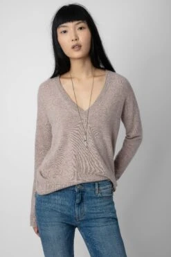 Zadig & Voltaire Vivi Cashmere Sweater Primrose