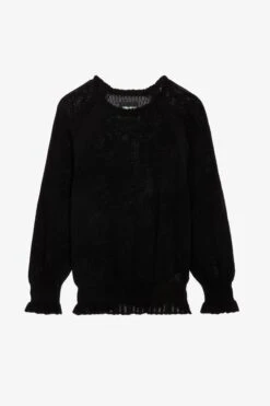 Zadig & Voltaire Moira Sweater Black -Zadig & Voltaire Shop KWSW01636 NOIR