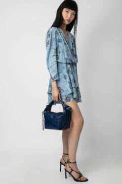 Zadig & Voltaire Le Cecilia Bag Storm -Zadig & Voltaire Shop LWBA00018 STORM 7