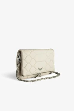 Zadig & Voltaire Rock Quilted Clutch Flash -Zadig & Voltaire Shop LWBA00049 FLASH 4