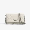 Zadig & Voltaire Rock Nano XL Mat Scale Bag Flash