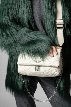 Zadig & Voltaire Rocky XL Mat Scale Bag Flash -Zadig & Voltaire Shop LWBA00055 FLASH 10