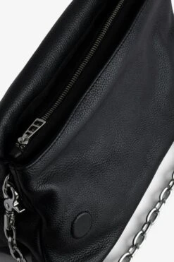 Zadig & Voltaire Swing Your Wings Rocky Bag Noir Silver -Zadig & Voltaire Shop LWBA02248 NOIR SILVER 5 1