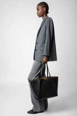 Zadig & Voltaire Le Borderline Bag Noir Record -Zadig & Voltaire Shop LWBA02264 NOIR RECORD 9