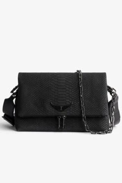 Zadig & Voltaire Rocky Soft Savage Bag Black