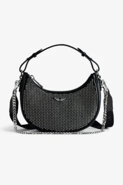 Zadig & Voltaire Moonrock Dotted Swiss Bag Black