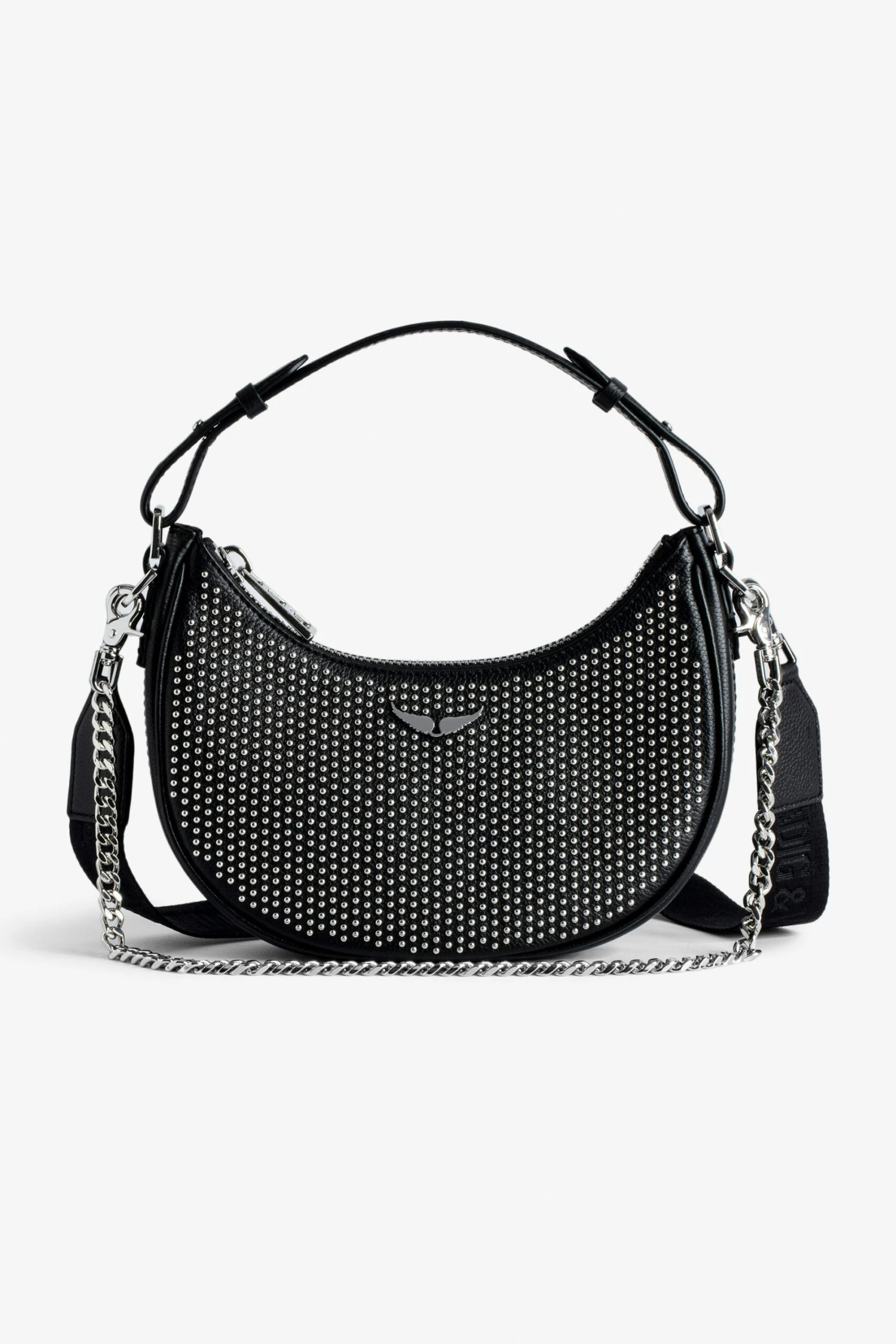 Zadig & Voltaire Moonrock Dotted Swiss Bag Black 1 Zadig & Voltaire Moonrock Dotted Swiss Bag Black