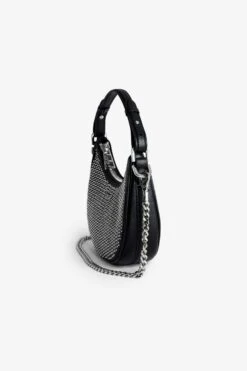 Zadig & Voltaire Moonrock Dotted Swiss Bag Black 11 Zadig & Voltaire Moonrock Dotted Swiss Bag Black -Zadig & Voltaire Shop LWBA02402 NOIR 4