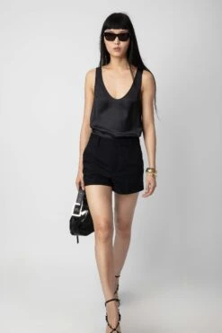 Zadig & Voltaire Le Cecilia XS Bag Black -Zadig & Voltaire Shop LWBA02470 NOIR 9