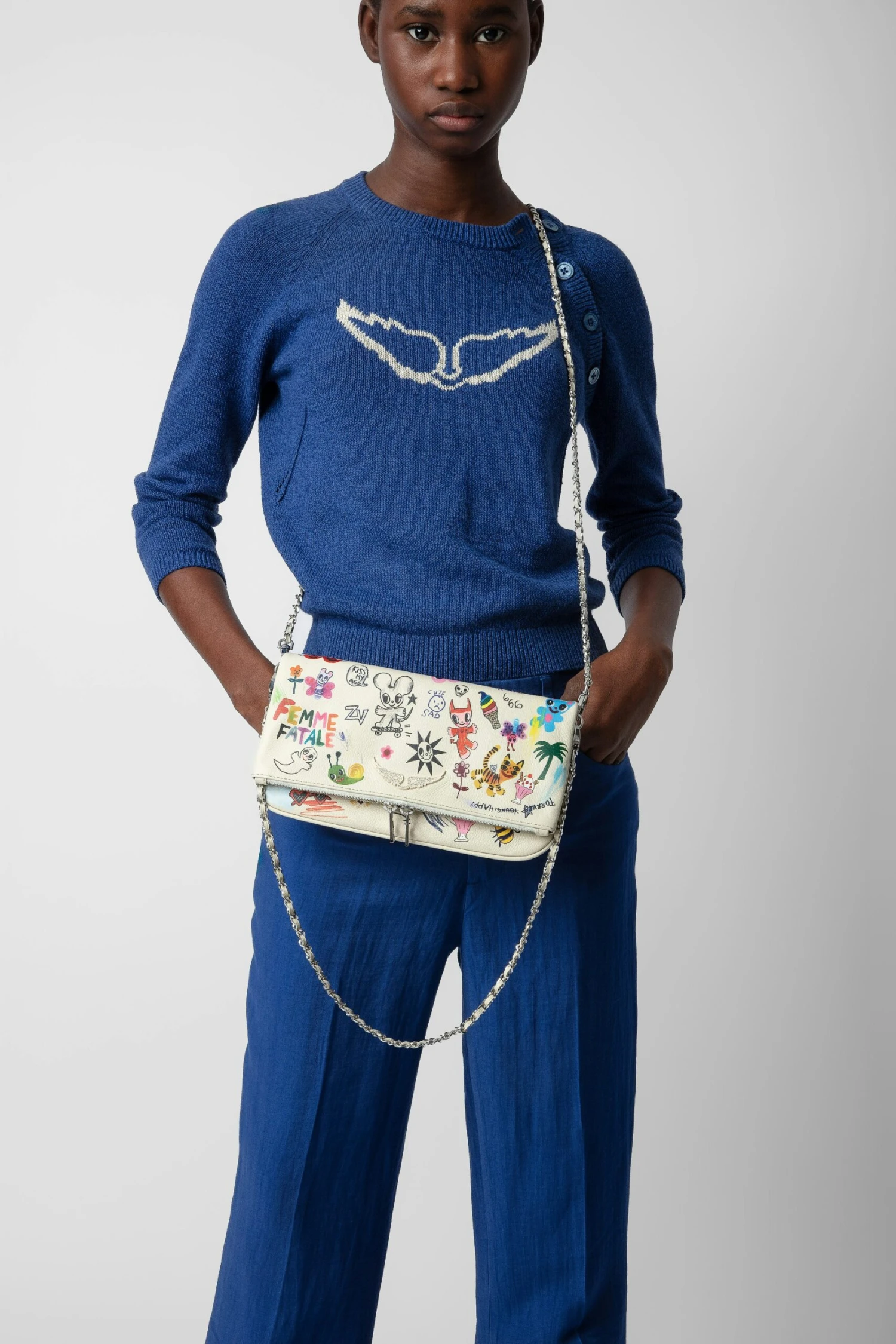 Zadig & Voltaire Rock Clutch Flash 6 Zadig & Voltaire Rock Clutch Flash - Image 6