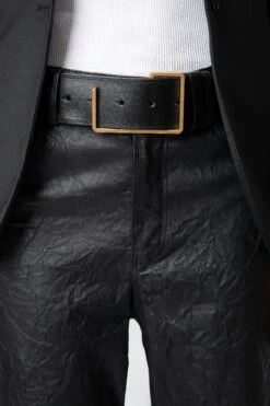 Zadig & Voltaire La Cecilia Obsession Belt Black -Zadig & Voltaire Shop LWBT00295 NOIR 9