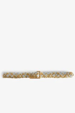 Zadig & Voltaire La Cecilia Obsession Belt Gold