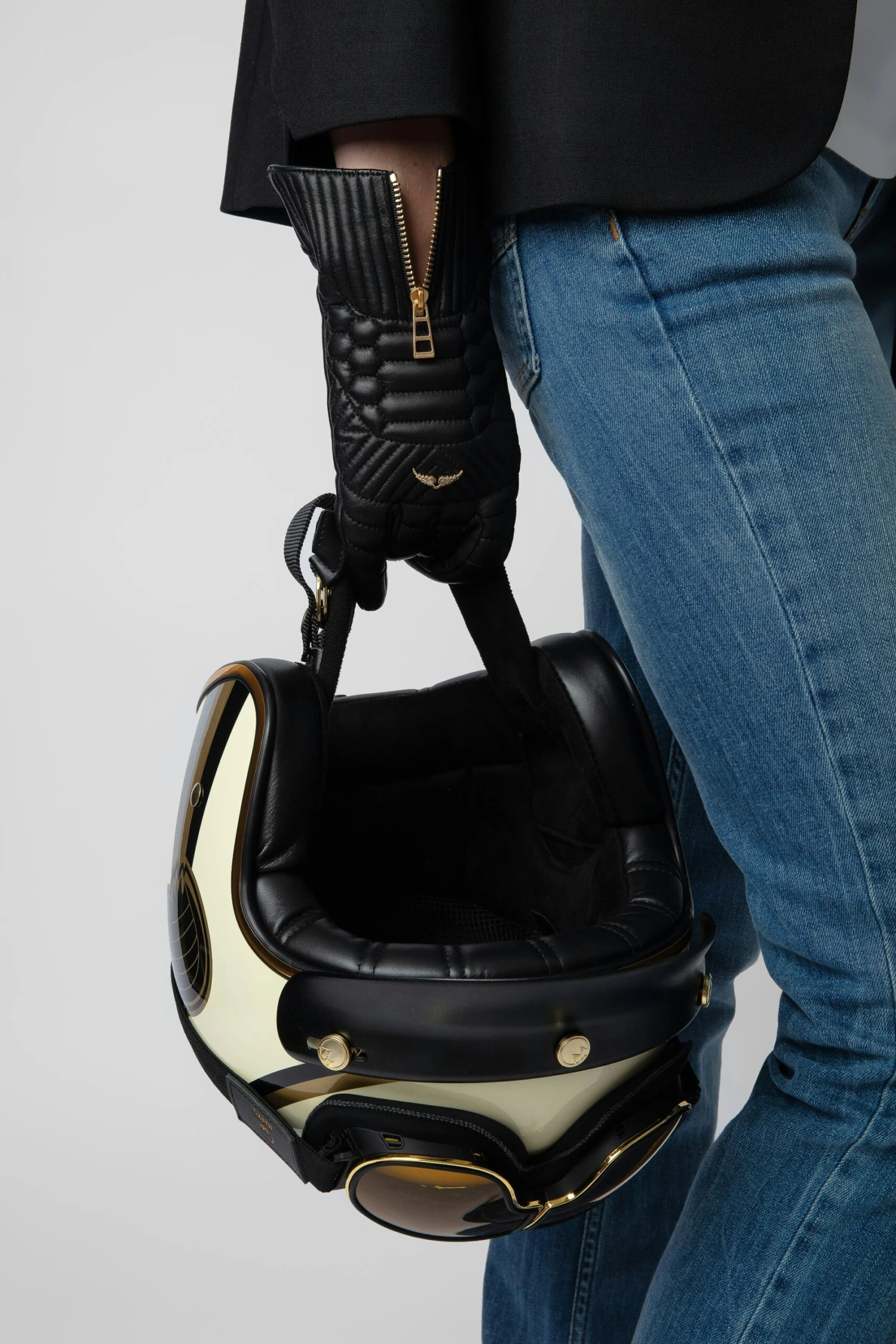 Zadig & Voltaire Out Of Hands Gloves Black 4 Zadig & Voltaire Out Of Hands Gloves Black - Image 4