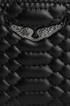 Zadig & Voltaire ZV Pass Card Holder Black -Zadig & Voltaire Shop LWSG00041 NOIR 2