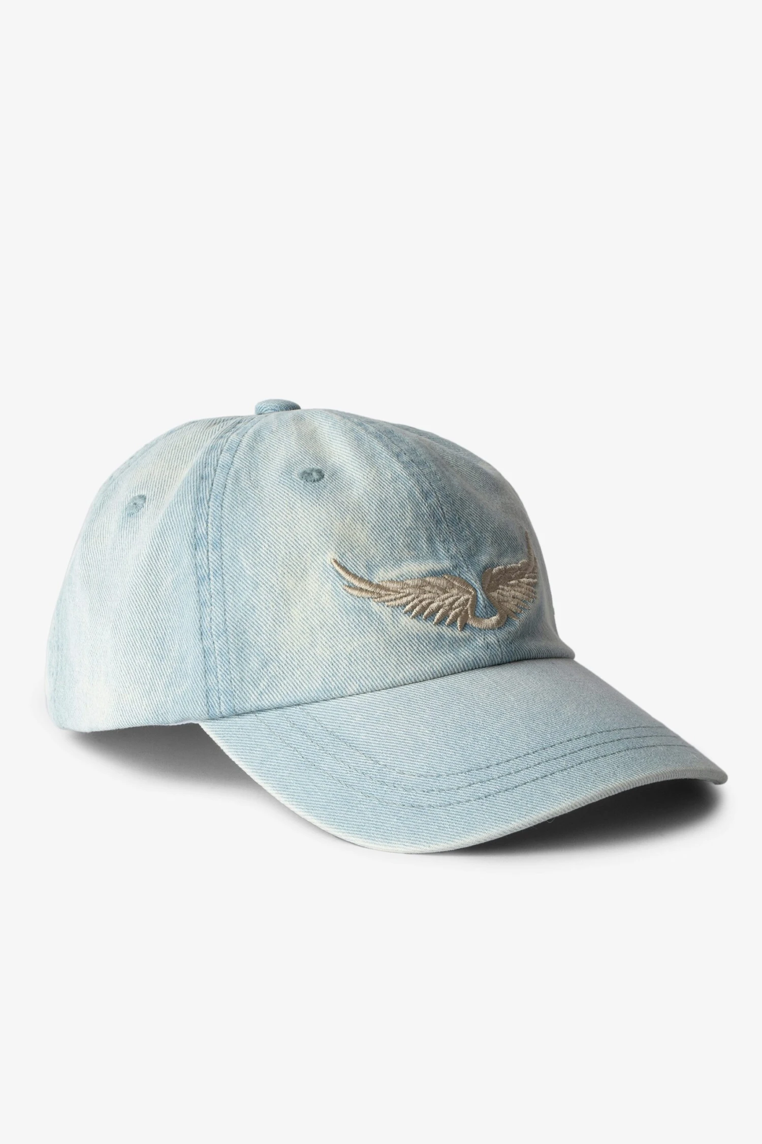 Zadig & Voltaire Klelia Rock Baseball Cap Storm 1 Zadig & Voltaire Klelia Rock Baseball Cap Storm