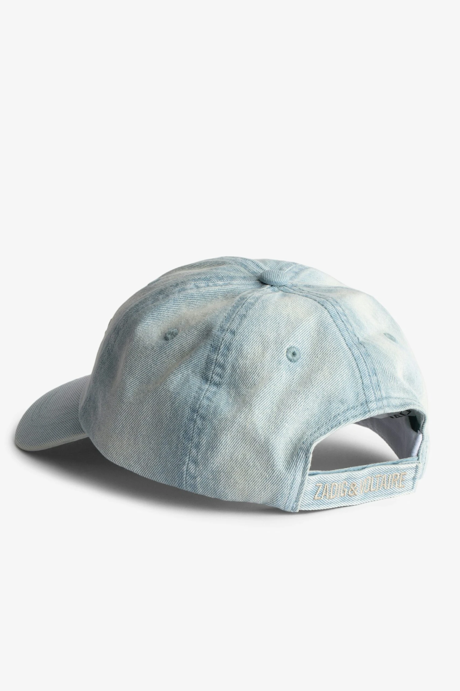 Zadig & Voltaire Klelia Rock Baseball Cap Storm 4 Zadig & Voltaire Klelia Rock Baseball Cap Storm - Image 4
