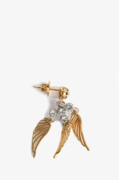 Zadig & Voltaire Rock Over Small Earrings Shiny Gold -Zadig & Voltaire Shop OWJW00526 SHINY GOLD 2