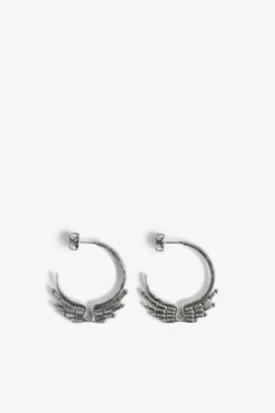 Zadig & Voltaire Rock Star Earrings Antic Silver