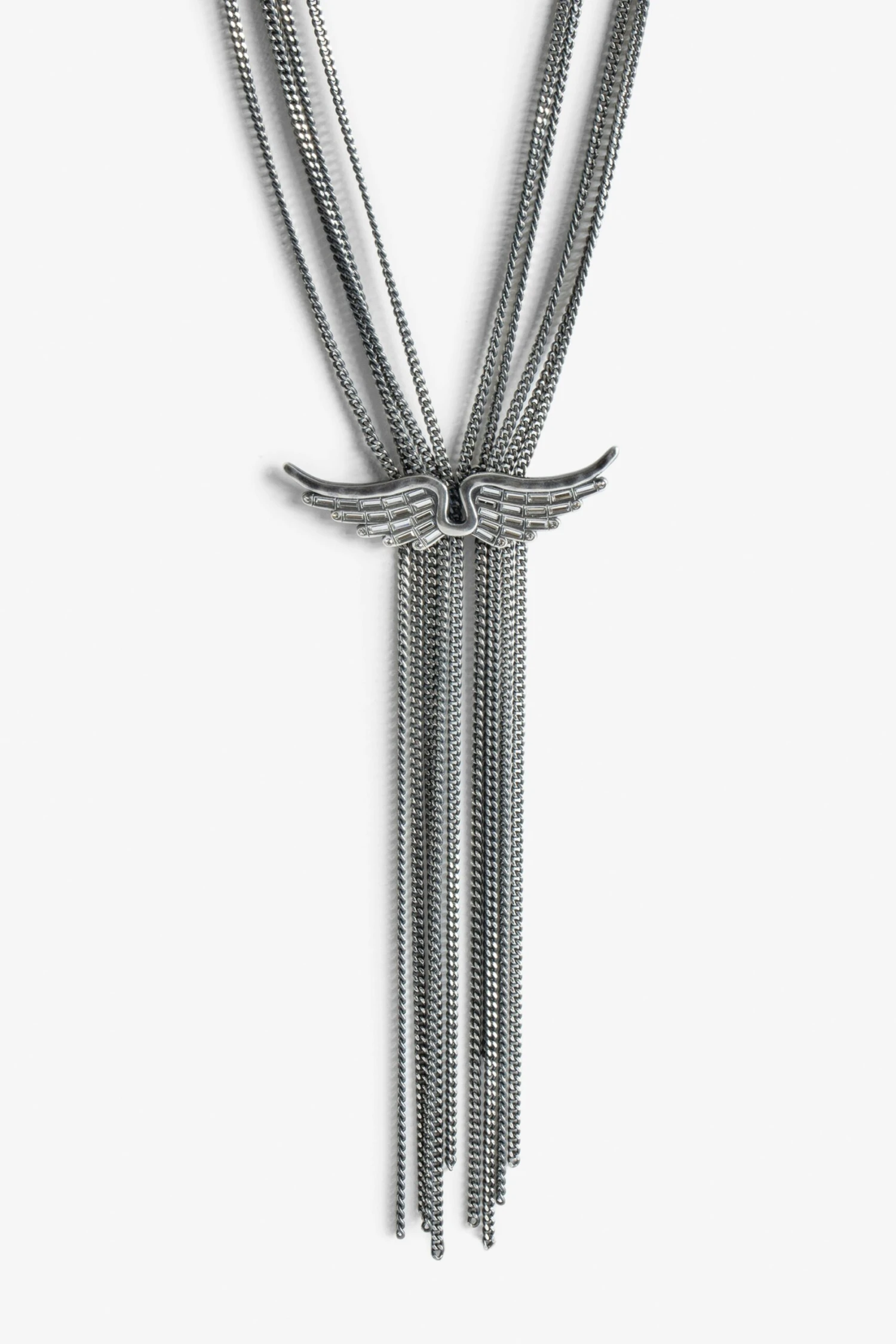 Zadig & Voltaire Long Rock Star Necklace Antic Silver 2 Zadig & Voltaire Long Rock Star Necklace Antic Silver - Image 2