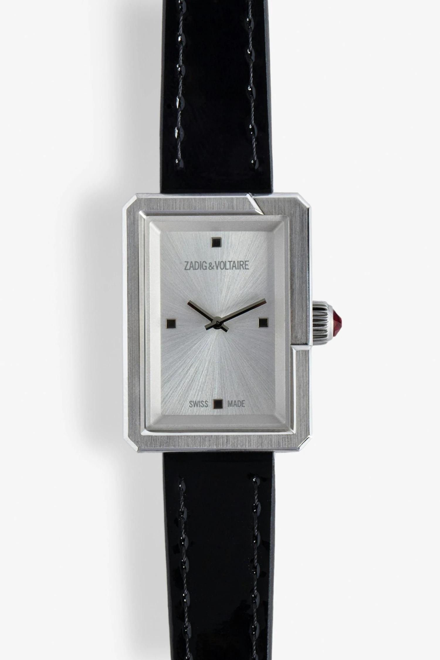 Zadig & Voltaire Cecilia Watch Shiny Silver 2 Zadig & Voltaire Cecilia Watch Shiny Silver - Image 2