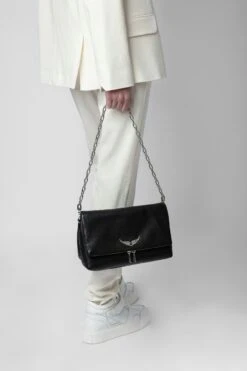 Zadig & Voltaire Rocky Bag Black -Zadig & Voltaire Shop PWGAB2007F NOIR 7