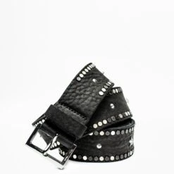 Zadig & Voltaire Starlight Belt Black 7 Zadig & Voltaire Starlight Belt Black -Zadig & Voltaire Shop PWGAC0901F NOIR 3 1
