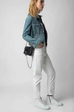 Zadig & Voltaire Rock Clutch Black -Zadig & Voltaire Shop PWGAP2003F NOIR 8