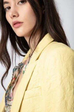Zadig & Voltaire Visko Crinkled Leather Blazer Shea -Zadig & Voltaire Shop RWBL00003 SHEA 4 1