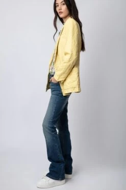 Zadig & Voltaire Visko Crinkled Leather Blazer Shea -Zadig & Voltaire Shop RWBL00003 SHEA 6 1