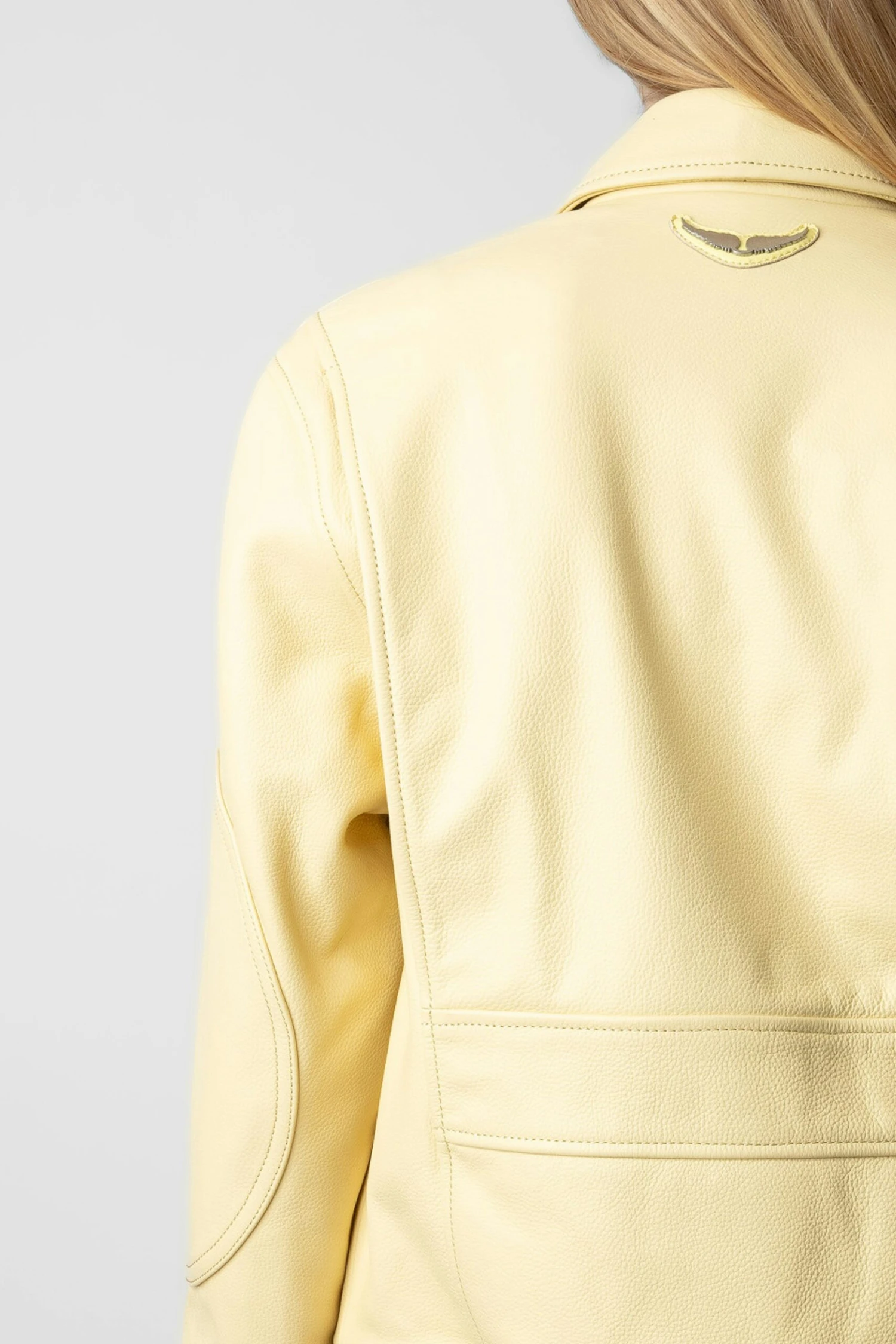 Zadig & Voltaire Kaia Leather Jacket Shea 5 Zadig & Voltaire Kaia Leather Jacket Shea - Image 5