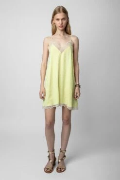 Zadig & Voltaire Cecilia Crinkled Caprese Sandals Gold -Zadig & Voltaire Shop SWCT00775 GOLD 9