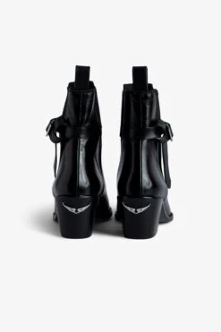 Zadig & Voltaire Tyler Ankle Boots Black -Zadig & Voltaire Shop SWCT00835 NOIR 5