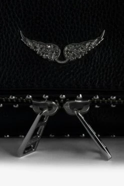 Zadig & Voltaire Rock Nano Studs Clutch Black 10 Zadig & Voltaire Rock Nano Studs Clutch Black -Zadig & Voltaire Shop WHAP2017F NOIR 2